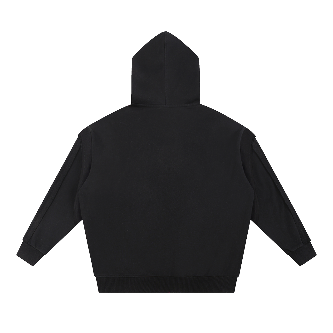 Double Layered Zip Hoodie