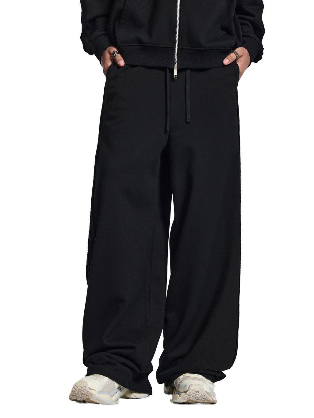 Straight-Leg Sweatpants